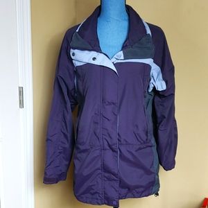 Columbia Purple and Gray Ski Jacket